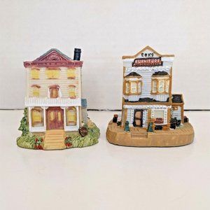 2 Americana Collection Cox's Furniture & Undertakers AH38 Rev Watkins House AH45